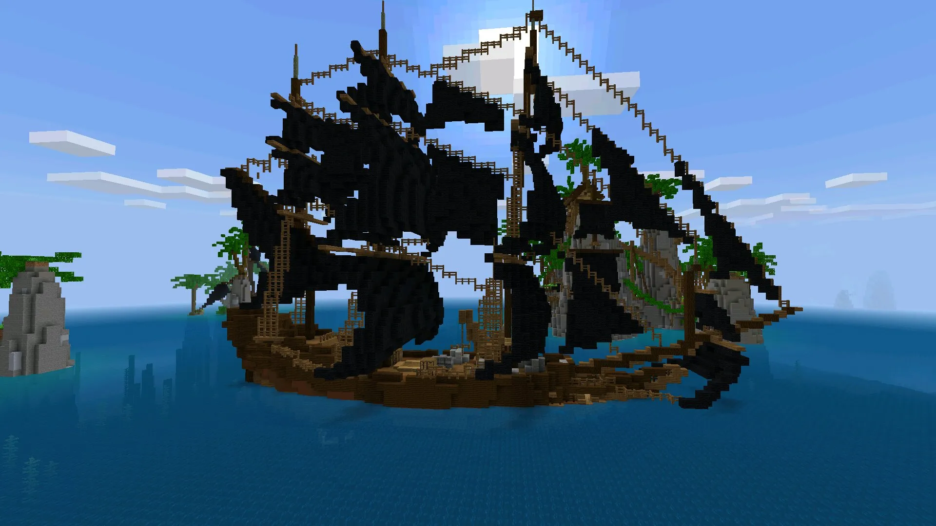 Мод на пиратов в Майнкрафт ПЕ