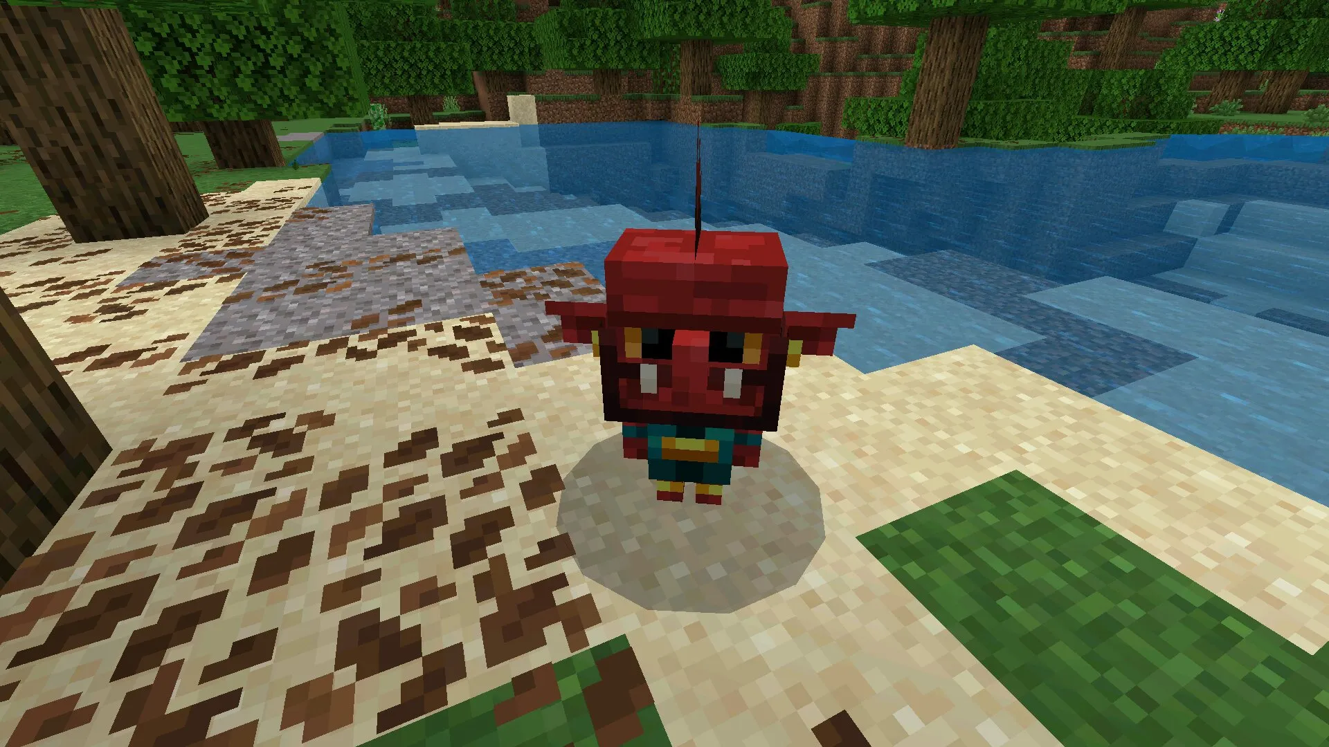 Кузнец из Мода на гоблинов для Minecraft PE