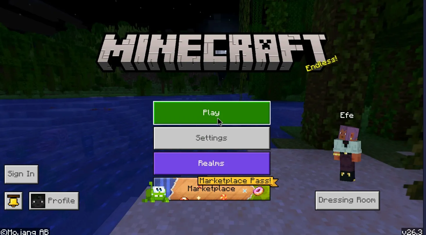 Майнкрафт 26.3 (1.26.3)