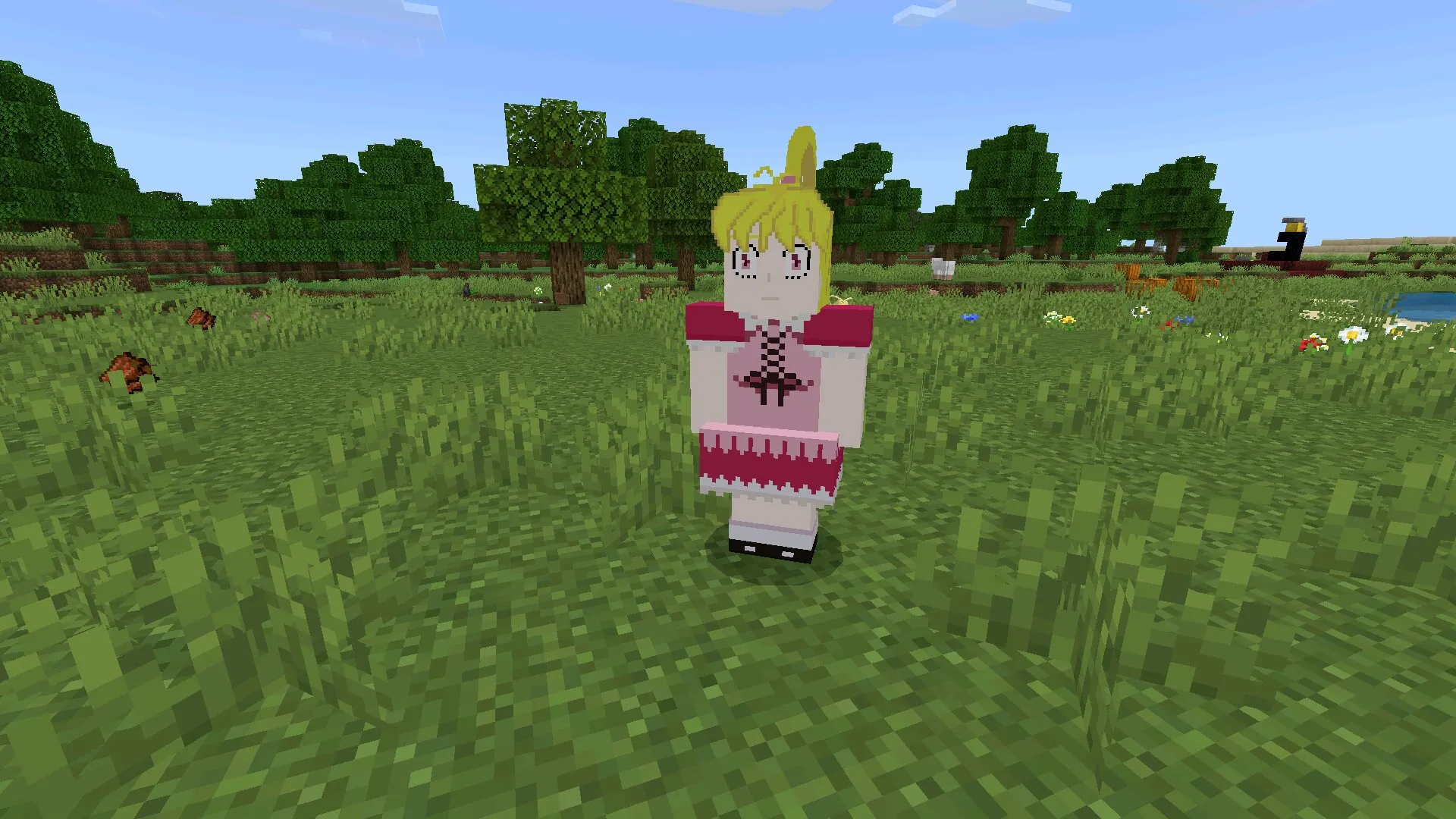 Моб из мода на Хантера для Minecraft PE