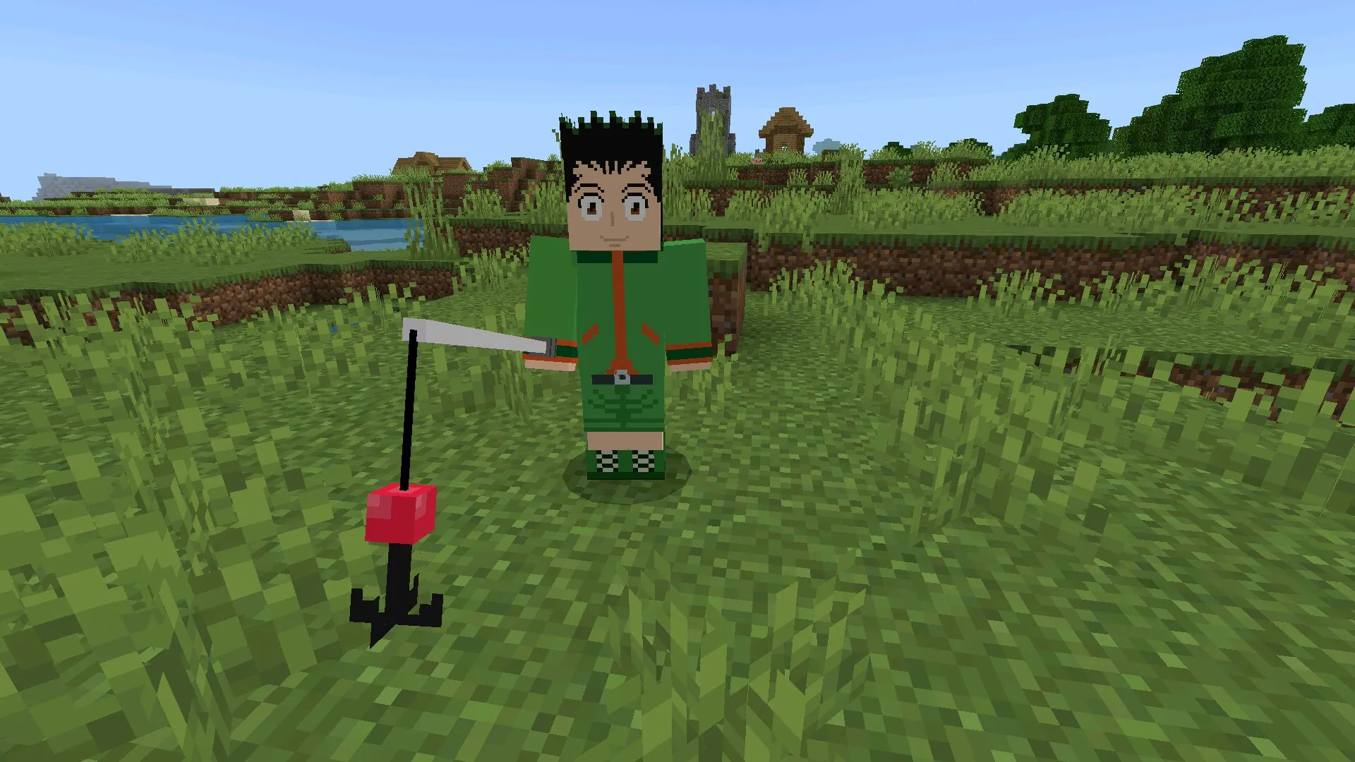 Мод на Хантера в Майнкрафт ПЕ