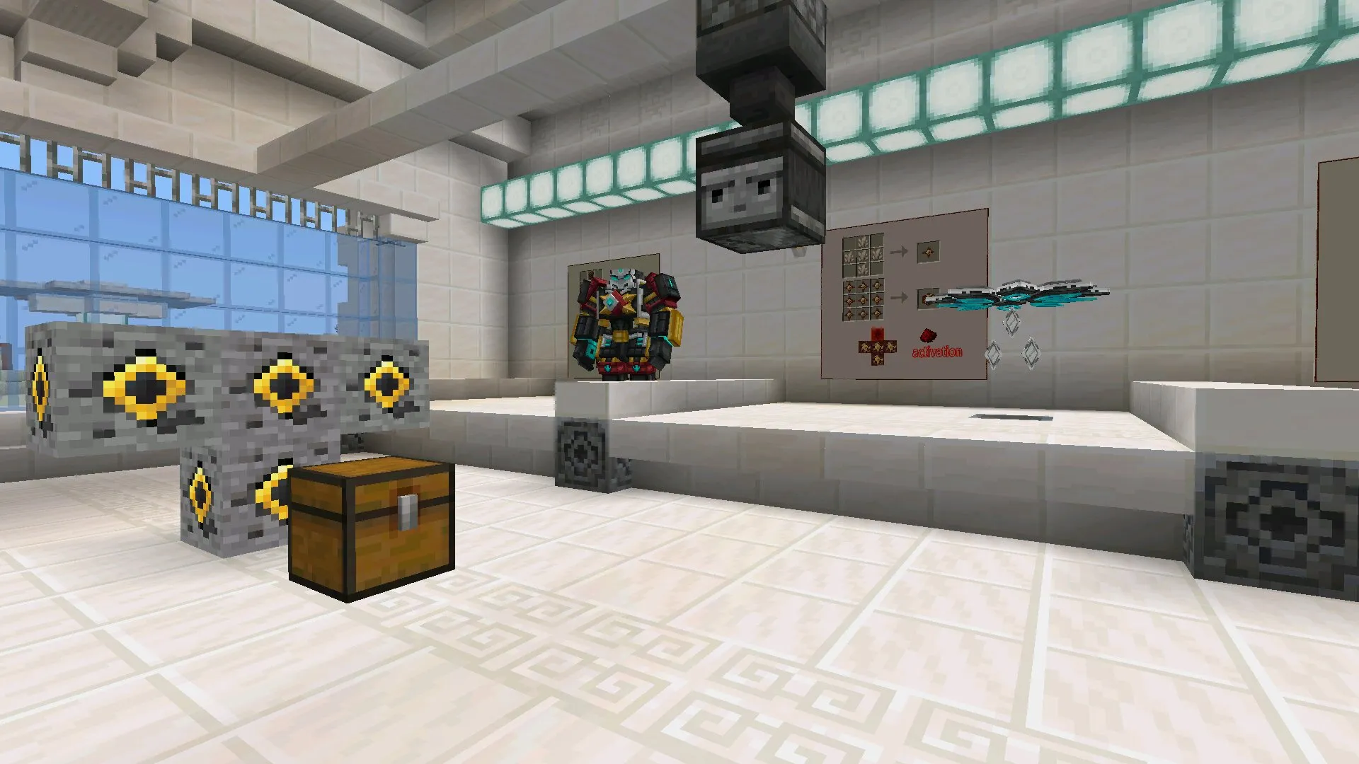 Рецепт из Мода Iron Bro в Майнкрафт ПЕ