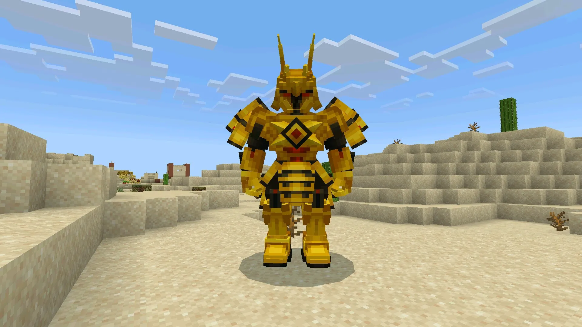 Робот из Мода Iron Bro в Майнкрафт ПЕ