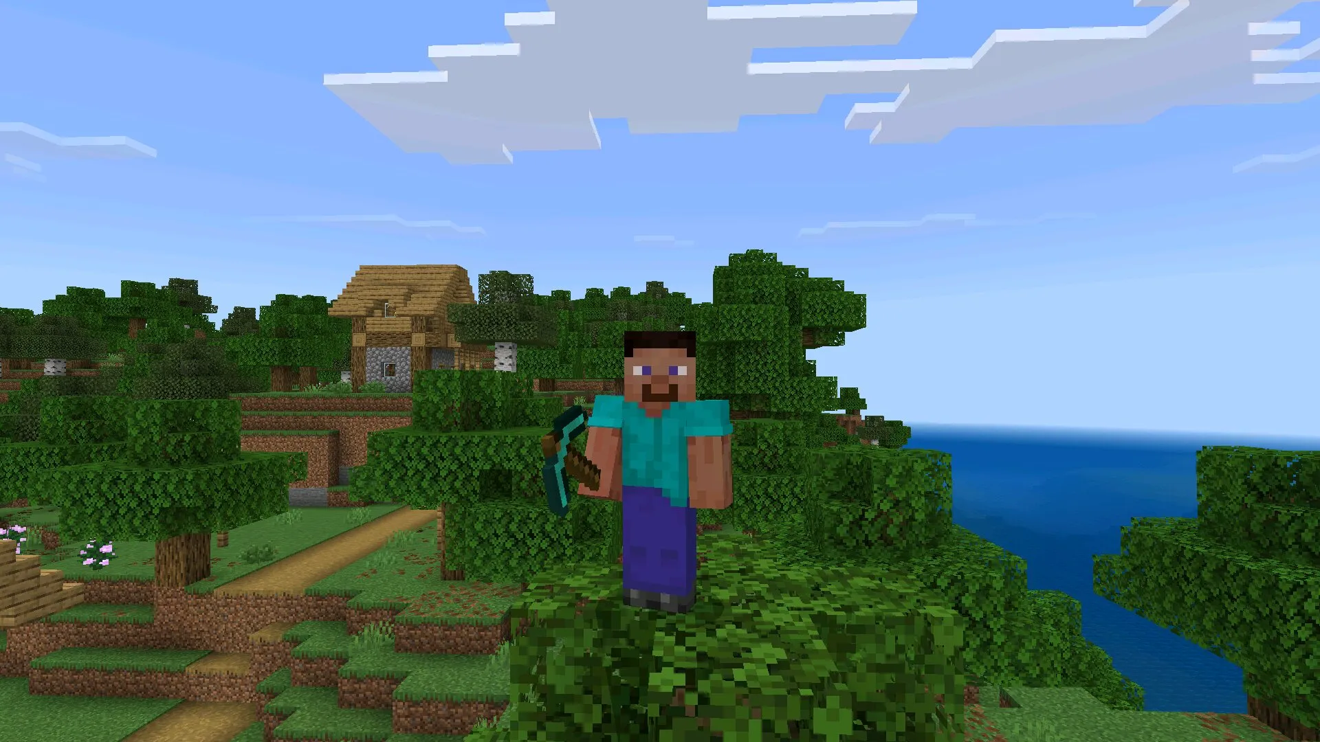 Кирка из мода на богача для Майнкрафт ПЕ