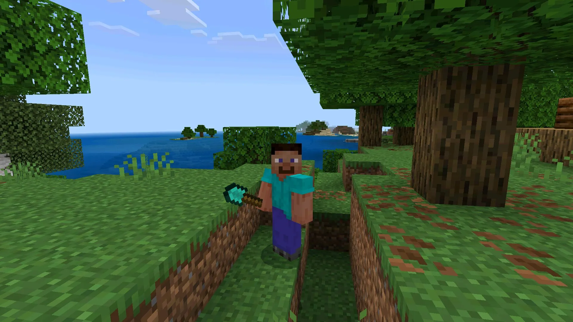 Лопата из мода на богача для Майнкрафт ПЕ