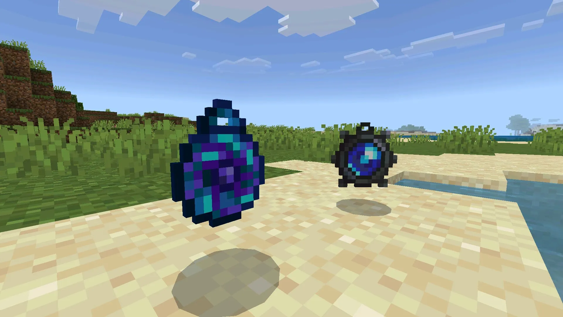 Магия из мода на Амулеты для Майнкрафт ПЕ