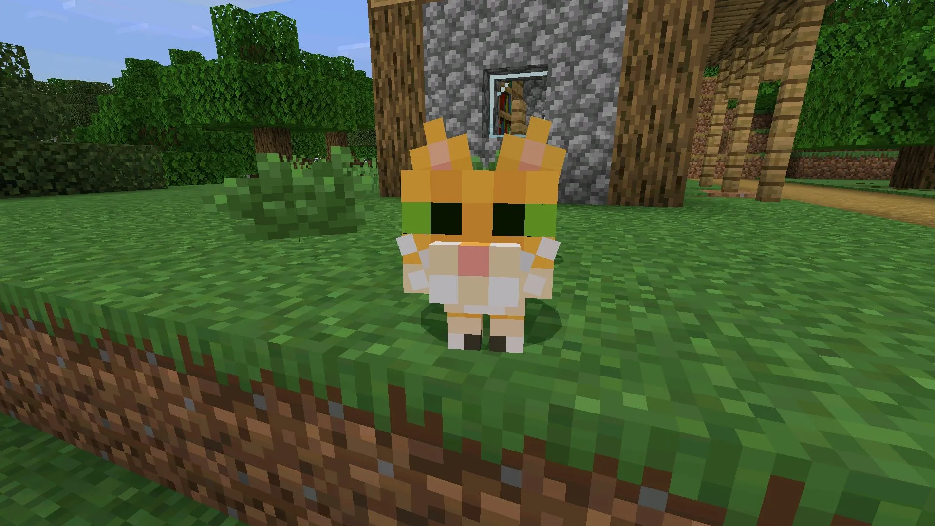 Мод на Кошек в Майнкрафт ПЕ