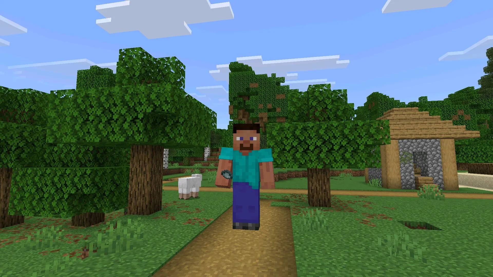 Прыжок из мода на Действия в Майнкрафт ПЕ