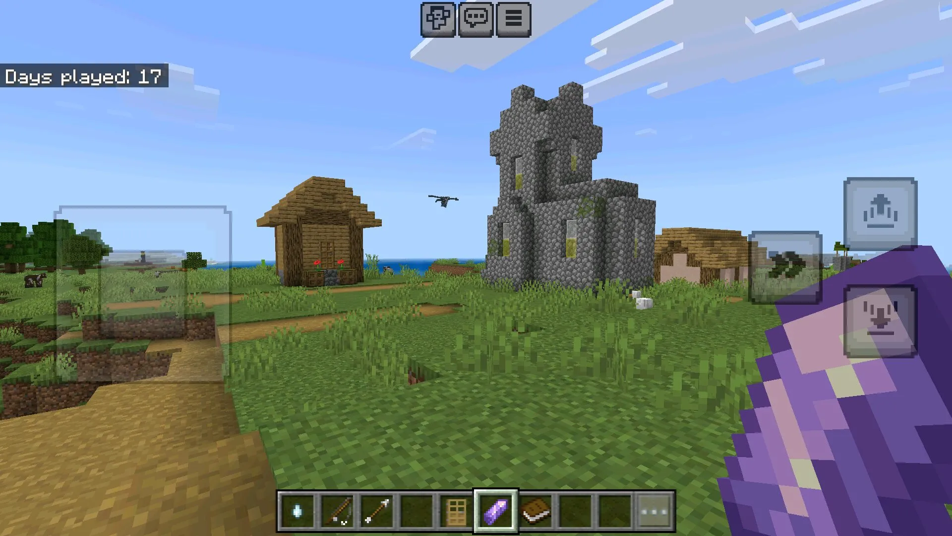 Скачок из мода на Действия в Майнкрафт ПЕ