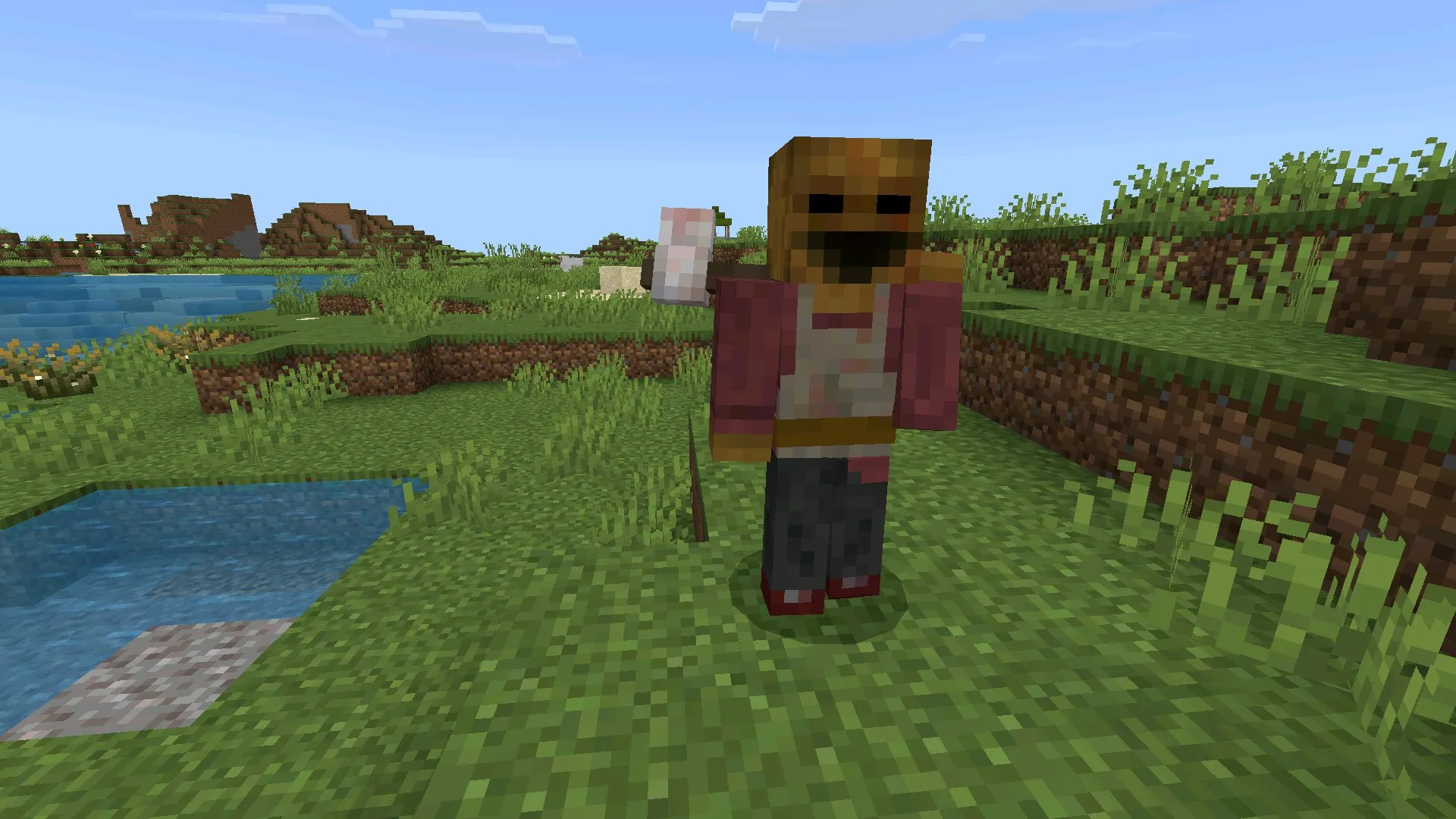 Мод на Психа в Майнкрафт ПЕ