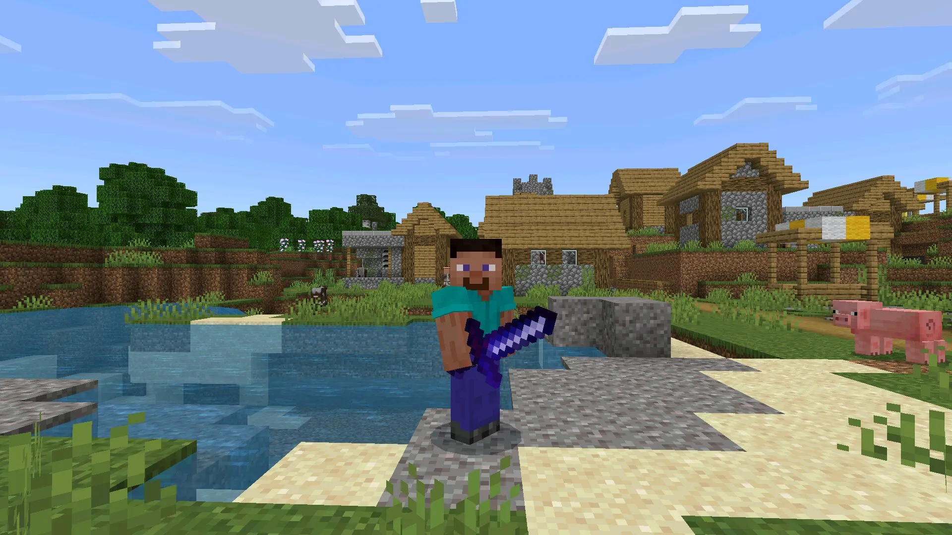Оружие из мода Экскалибур для Minecraft PE