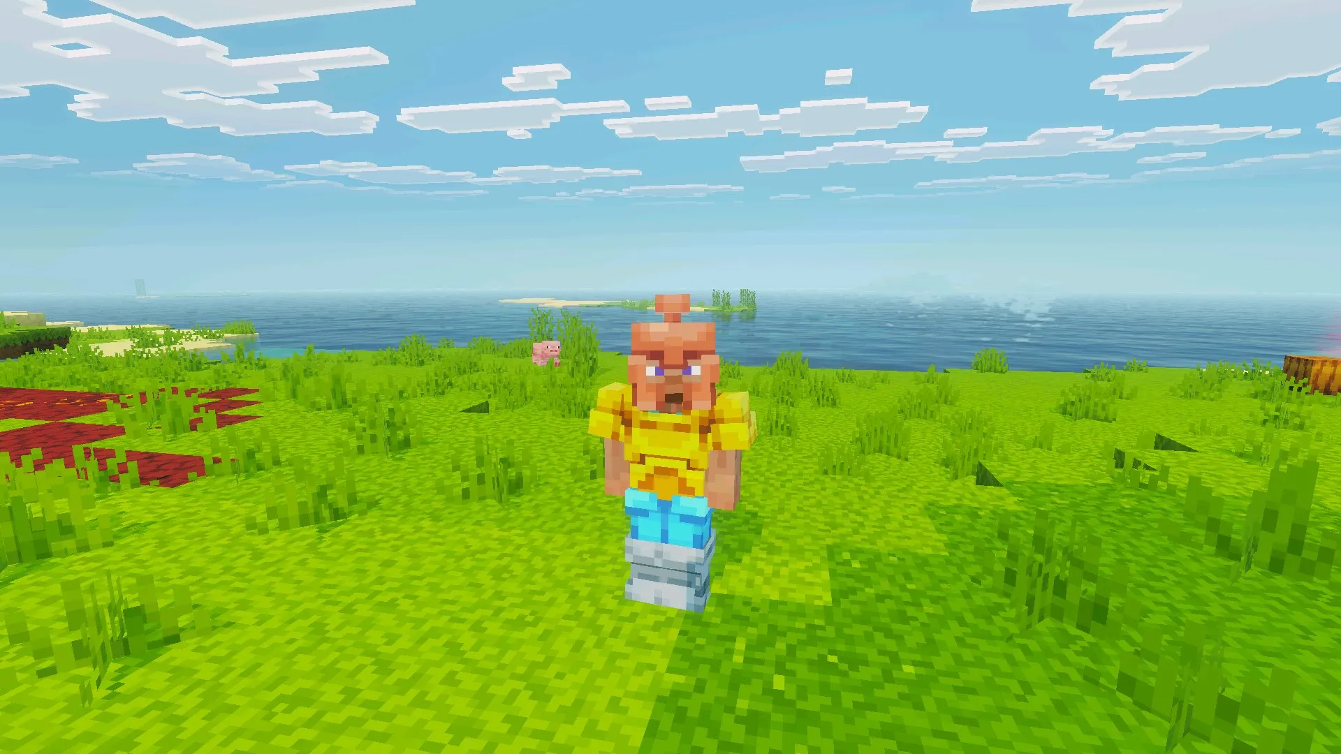 Броня из Текстуры Action And Stuff 1.11.1 для Minecraft Bedrock
