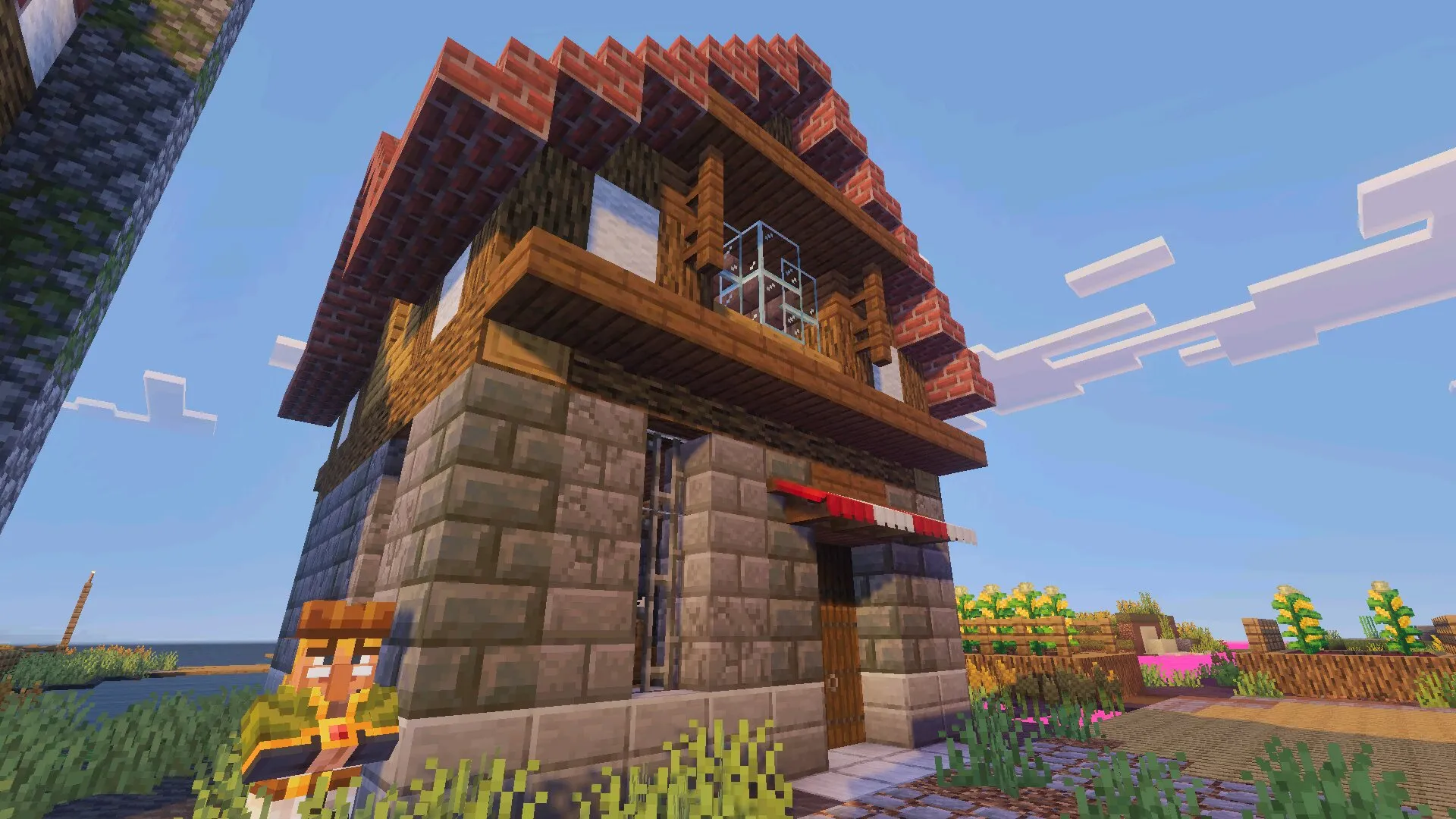 Дом из мода Core Craft для Майнкрафт ПЕ