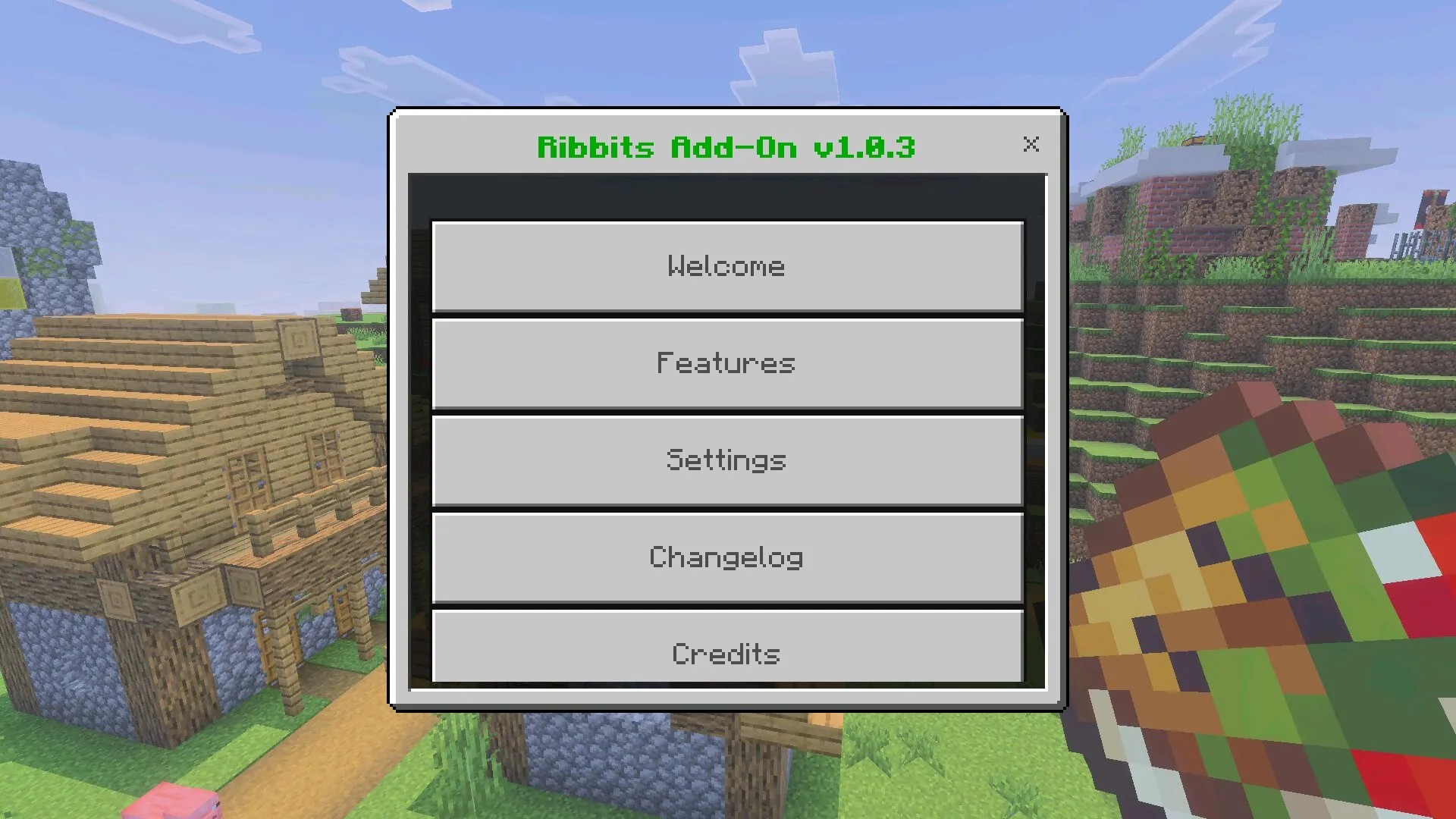 Гайд из Мода Ribbits для Майнкрафт ПЕ