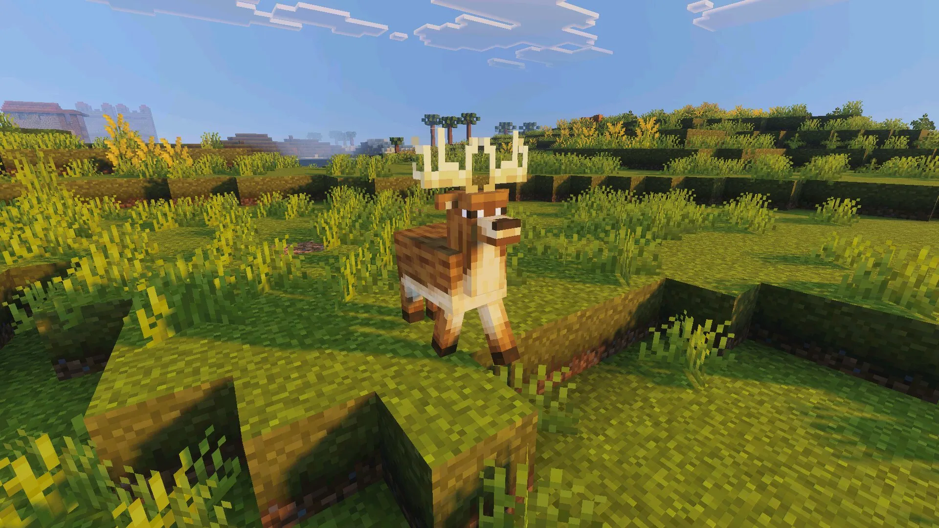 Олень из мода Core Craft для Майнкрафт ПЕ