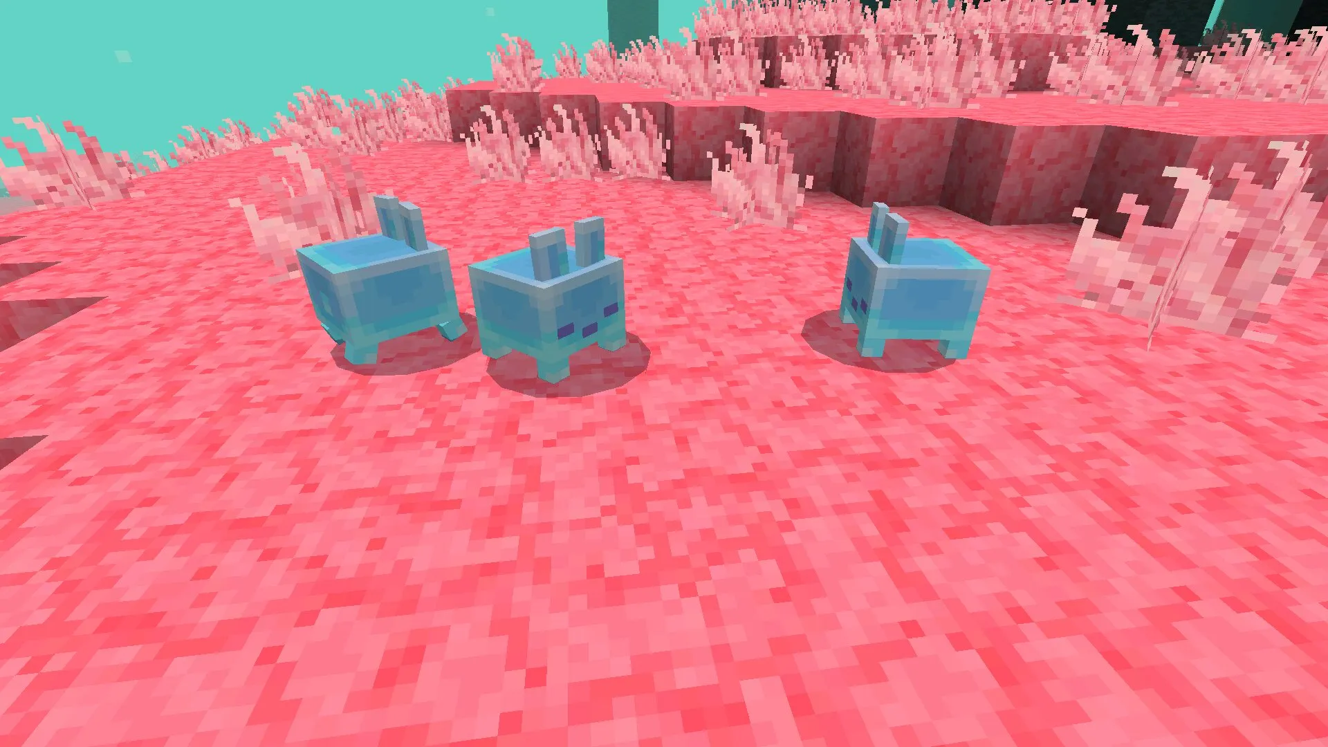 Кролики из Мода на Сифт для Minecraft Bedrock
