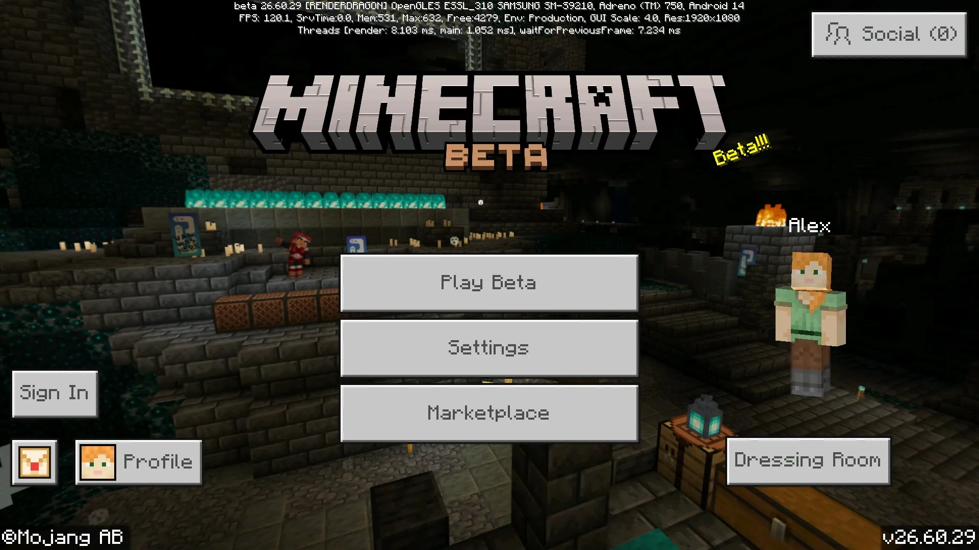 Скачать Майнкрафт 26.60.29