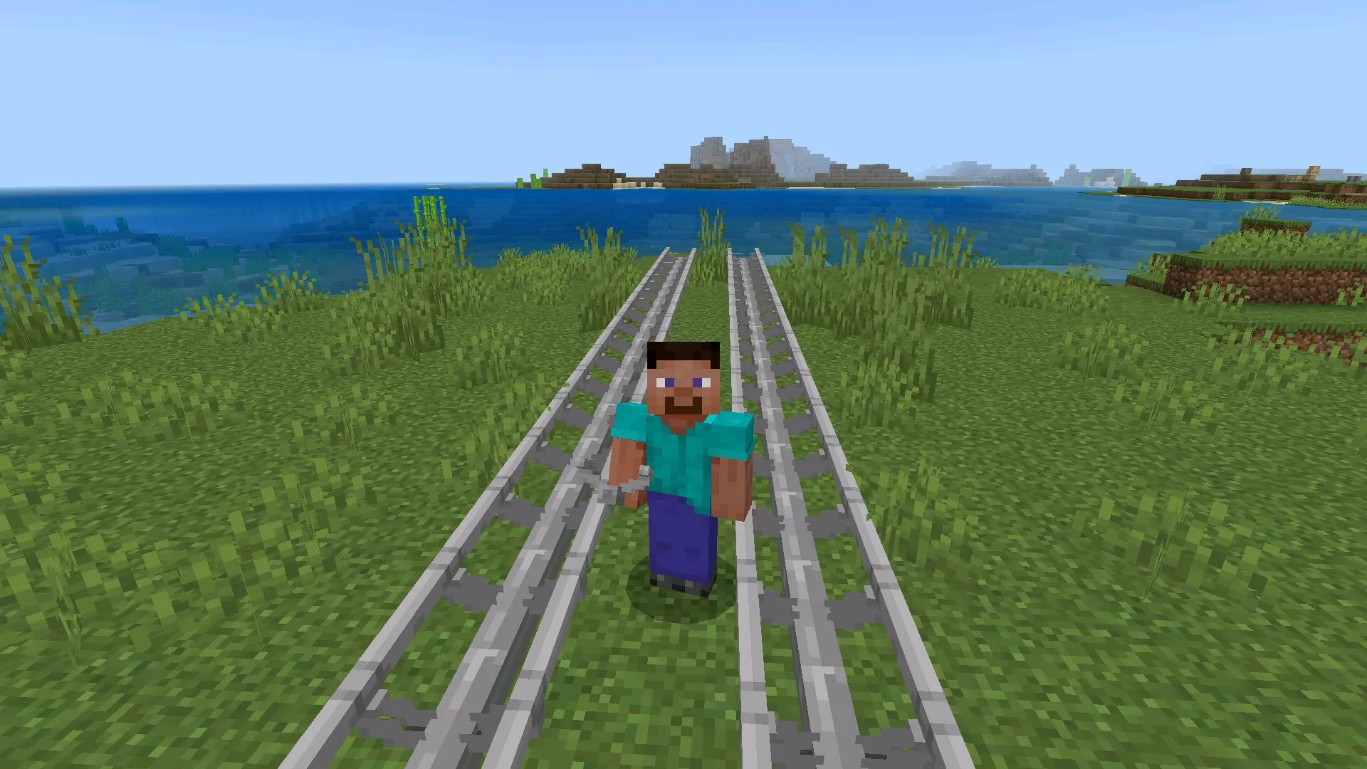 Скачать мод на Американские горки для Minecraft Bedrock