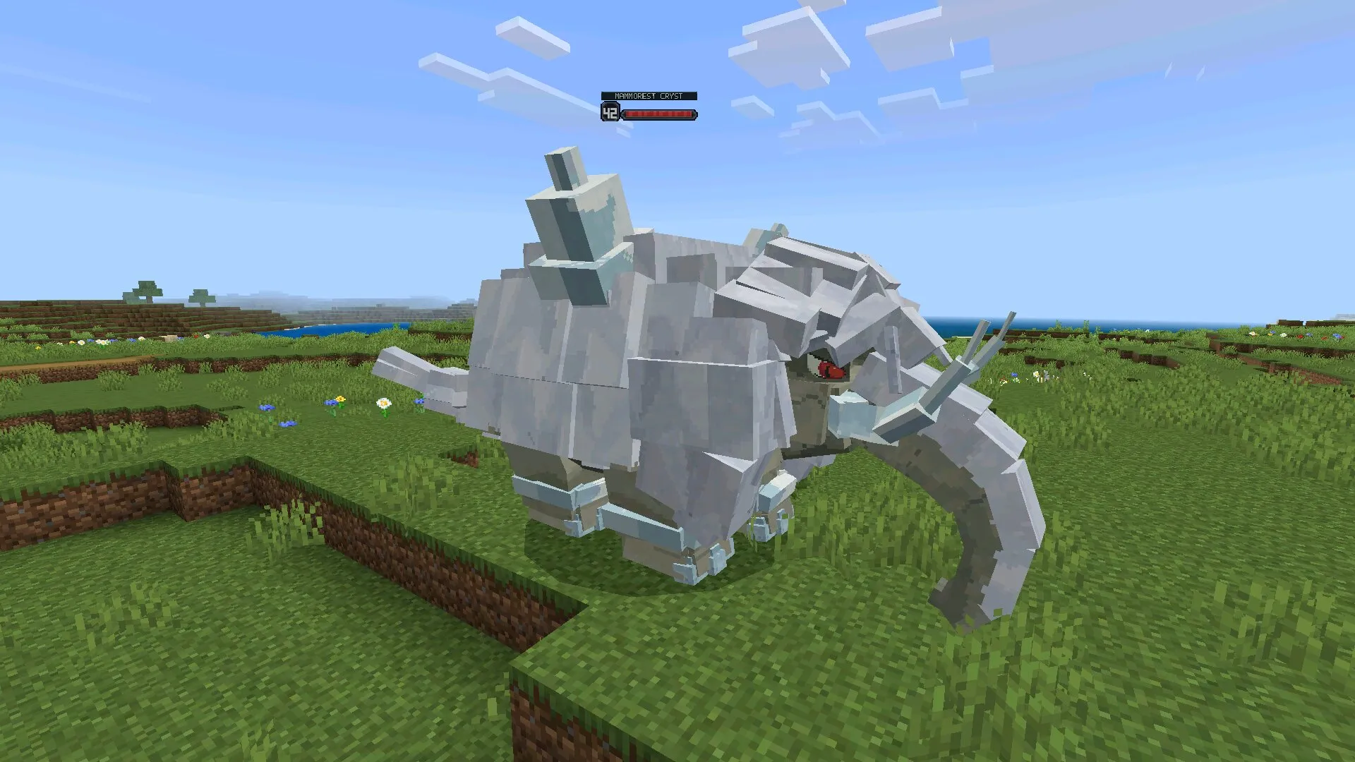 Мамморест из Мода Palcraft для Майнкрафт Бедрок