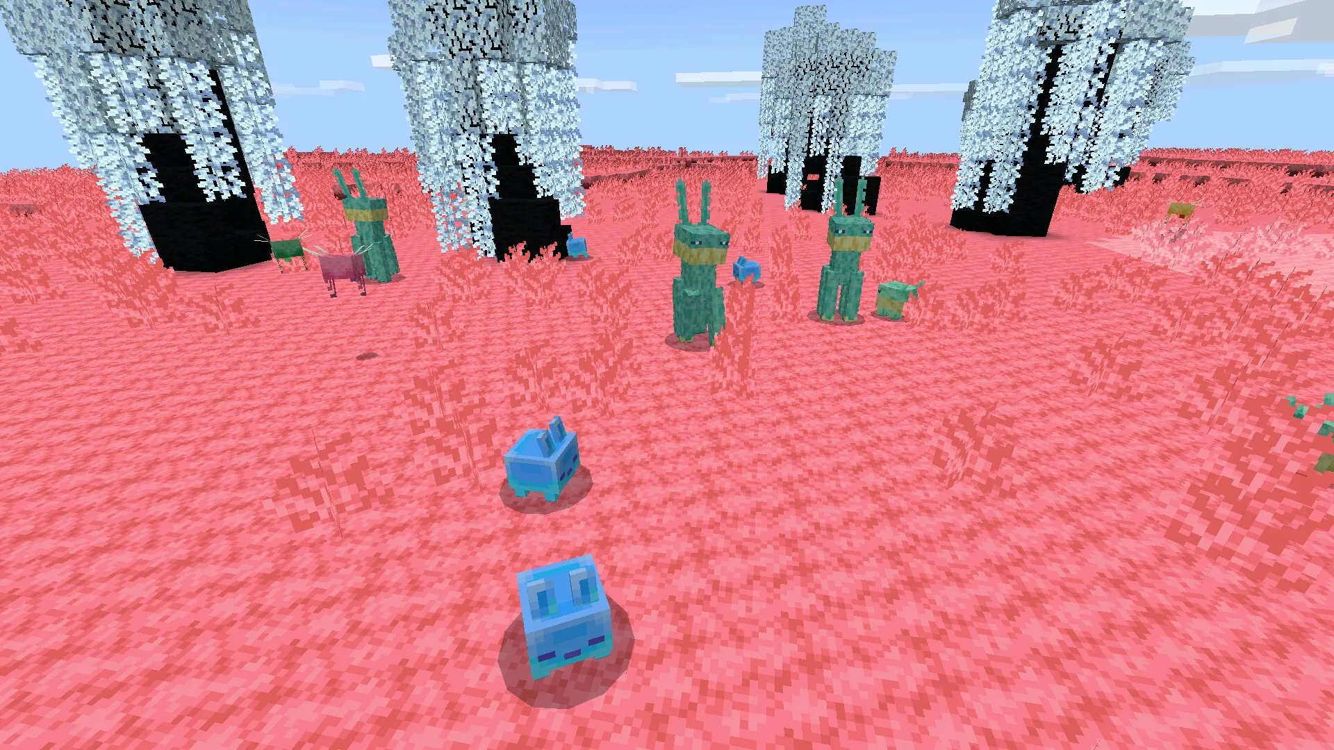 Мобы из Мода на Сифт для Minecraft Bedrock